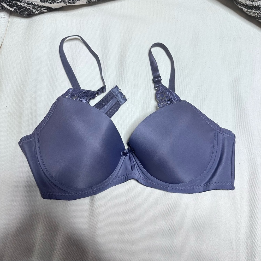Sofra Lavender Lace Women's Bra 34b Push up Underwire NEW 2010